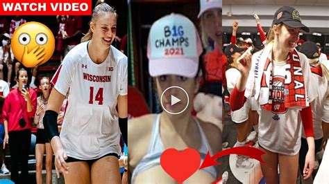 wisconsin volleyball leaks.|UW